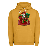 Pigment Peanut Butter christmas santa claus bag Urban Hoodie - BundleAndBundleShop
