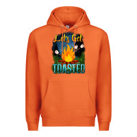 Carrot lets get toasted Premium Hoodie - NancyCooperArtShop