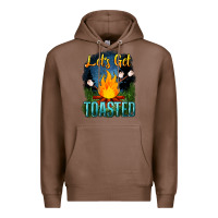 Chestnut lets get toasted Premium Hoodie - NancyCooperArtShop