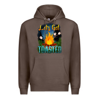 Coffee lets get toasted Premium Hoodie - NancyCooperArtShop