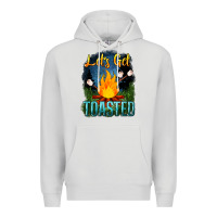 Dove Grey lets get toasted Premium Hoodie - NancyCooperArtShop