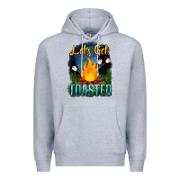 Lets Get Toasted Premium Hoodie | Teevron