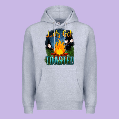 Lets Get Toasted Premium Hoodie Designed By Nancycooperartshop