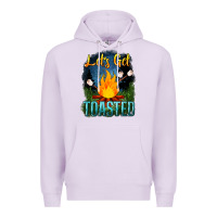 Lilac lets get toasted Premium Hoodie - NancyCooperArtShop