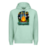 Seafoam lets get toasted Premium Hoodie - NancyCooperArtShop