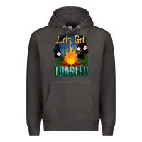 Smoke lets get toasted Premium Hoodie - NancyCooperArtShop