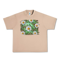 Burro Daisy leopard Urban Heavy Tee - RanaPortraitStore