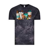 Cloud Black golden retriever dog coffee cups Vintage Tee - texasbilliewilder