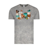 Cloud Rock golden retriever dog coffee cups Vintage Tee - texasbilliewilder