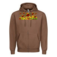 Chestnut juneteenth sunflowers libbey glass Zipper Hoodie - HRA Design Shop