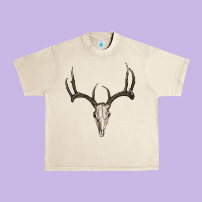Urban Heavy Tee Deer Skull