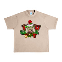 French Oak christmas joy cow Urban Heavy Tee - BarkalooDesign