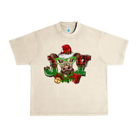 Sandshell christmas joy cow Urban Heavy Tee - BarkalooDesign