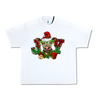 White christmas joy cow Urban Heavy Tee - BarkalooDesign