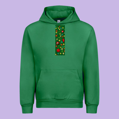 Christmas Pen Wraps Urban Hoodie Designed By Bundleandbundleshop