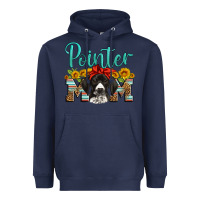 Navy german shorthaired pointer mom Heavyweight Hoodie - Artiststas