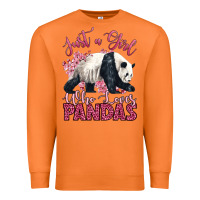 Carrot just a girl who loves pandas Premium Sweatshirt - LillyAllenDesigns