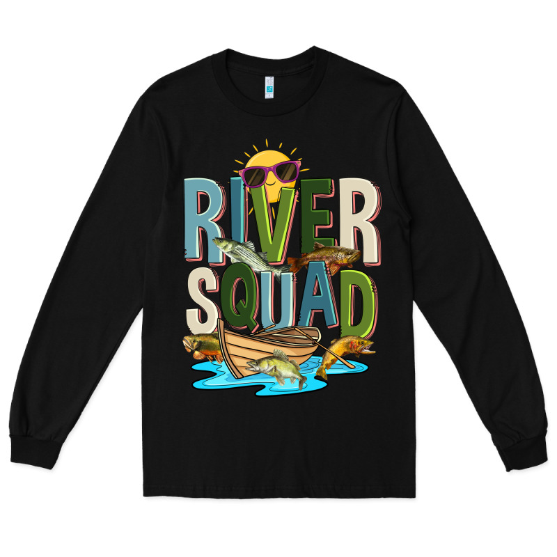 River Squad Long Sleeve Tee by Zillion Design Studio | Teevron