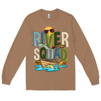 Toasted Coconut river squad Long Sleeve Tee - Zillion Design Studio