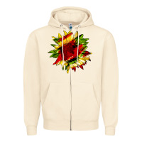 Sandshell juneteenth sunflower Zipper Hoodie - HRA Design Shop
