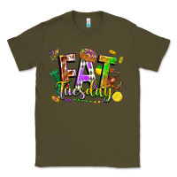 Army Green fat tuesday Classic Tee - FaDigitalArtStudio