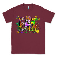 Burgundy fat tuesday Classic Tee - FaDigitalArtStudio