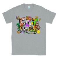 Heather Grey fat tuesday Classic Tee - FaDigitalArtStudio