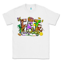 White fat tuesday Classic Tee - FaDigitalArtStudio