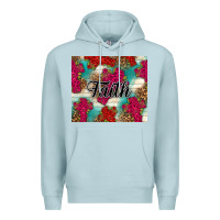 Blue Mist faith Premium Hoodie - NancyCooperArtShop