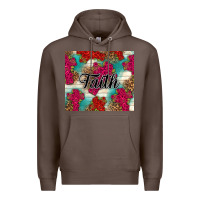 Coffee faith Premium Hoodie - NancyCooperArtShop