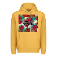 Mustard faith Premium Hoodie - NancyCooperArtShop