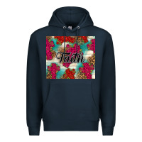 Navy faith Premium Hoodie - NancyCooperArtShop