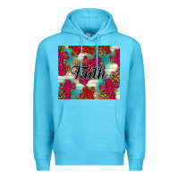 Ocean Blue faith Premium Hoodie - NancyCooperArtShop
