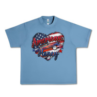 Pebble Blue American honey Urban Heavy Tee - Zillion Design Studio