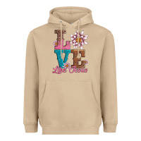 Mushroom valentines day love like jesus Heavyweight Hoodie - AdoDesignShop