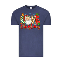 Vintage Denim love christmas Vintage Tee - Zillion Design Studio