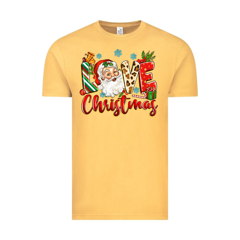 Love Christmas Vintage Tee by Zillion Design Studio | Teevron