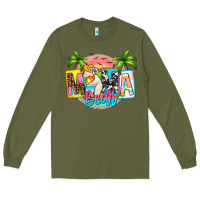 Army Green mama bear summer Long Sleeve Tee - Zillion Design Studio