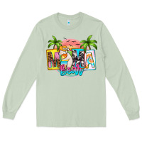 Matcha mama bear summer Long Sleeve Tee - Zillion Design Studio