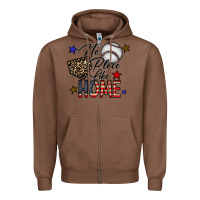 Chestnut no place like home Zipper Hoodie - CowhideDigitalArt