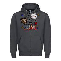 Smoke no place like home Zipper Hoodie - CowhideDigitalArt
