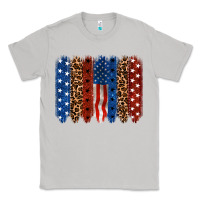 Moon Dust Back to blue brushstroke 4th of july Classic Tee - CowGirlArtShop