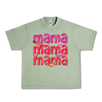 Oil Green mama mama mama valentines day Urban Heavy Tee - texasbilliewilder