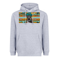 Heather Grey pittbull license plate Heavyweight Hoodie - Artiststas
