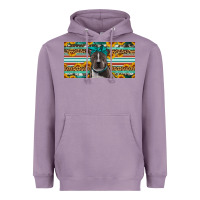 Lavender pittbull license plate Heavyweight Hoodie - Artiststas