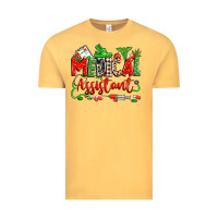 Vintage Mustard christmas medical assistant Vintage Tee - Zillion Design Studio