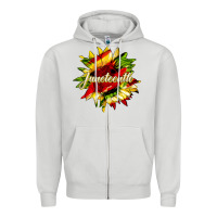 Juneteenth Sunflower Black Lives Matter Zipper Hoodie | Teevron
