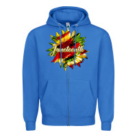 True Royal juneteenth sunflower black lives matter Zipper Hoodie - HRA Design Shop