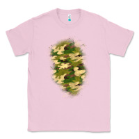 Bubblegum Pink camouflage patch 1 Classic Tee - BundleAndBundleShop