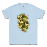 Dusty Blue camouflage patch 1 Classic Tee - BundleAndBundleShop